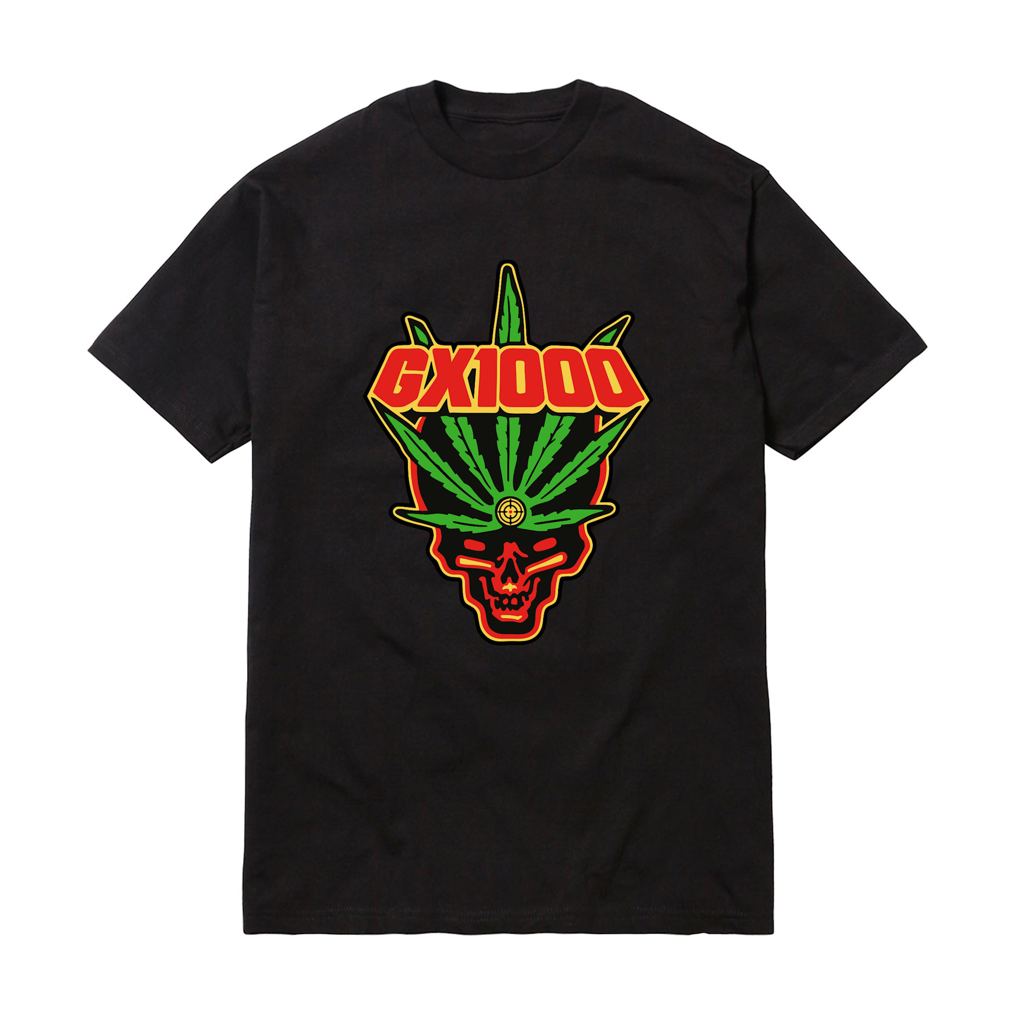 GX1000 Leaf Tee Black