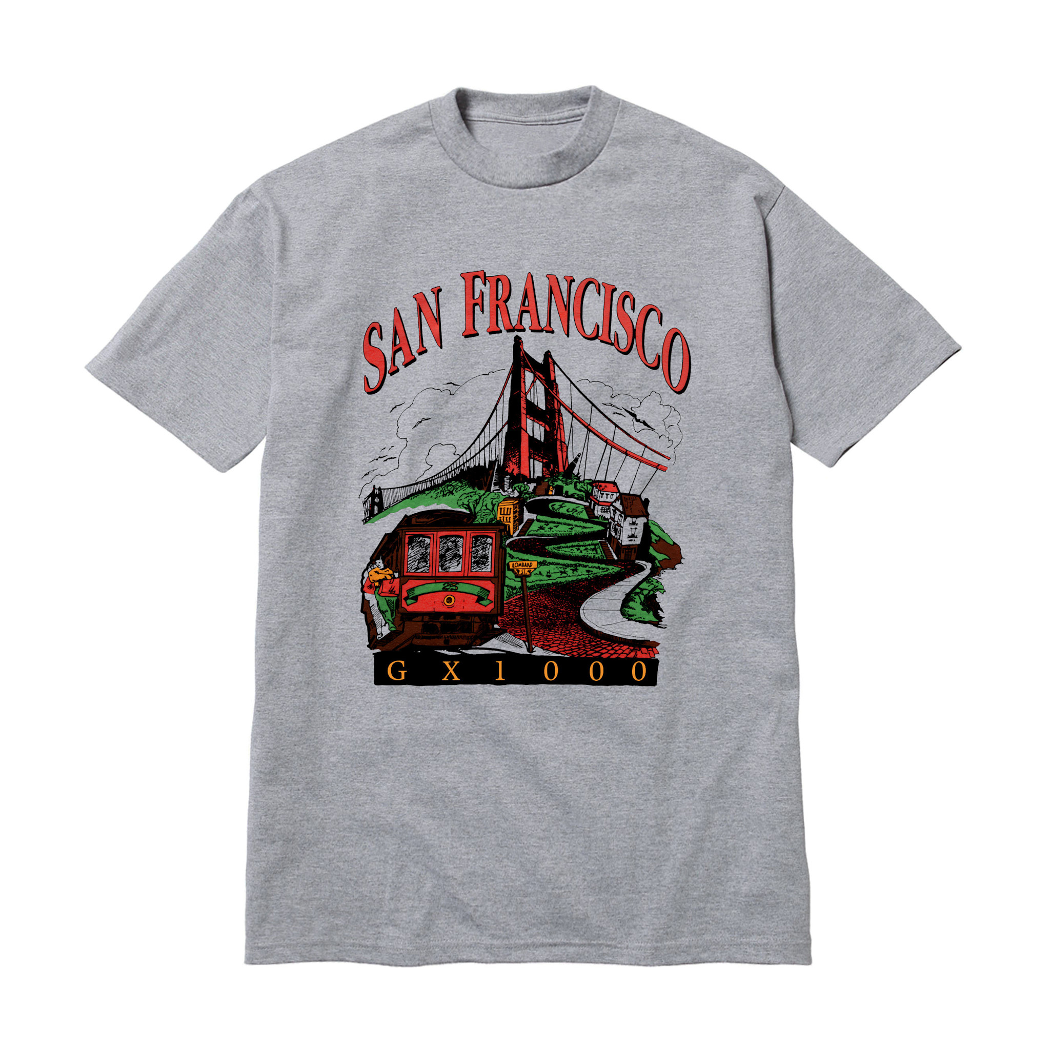 GX1000 Tourist Tee Heather Grey