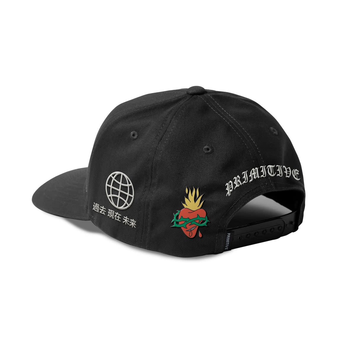 Primitive Outsider A-Frame Snapback Black