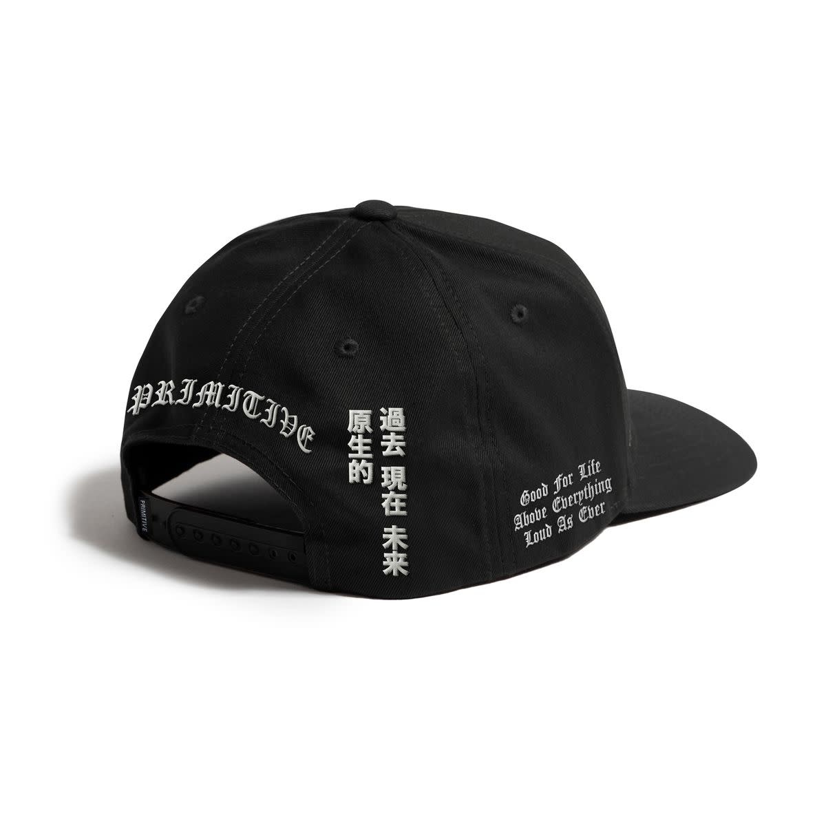 Primitive Outsider A-Frame Snapback Black