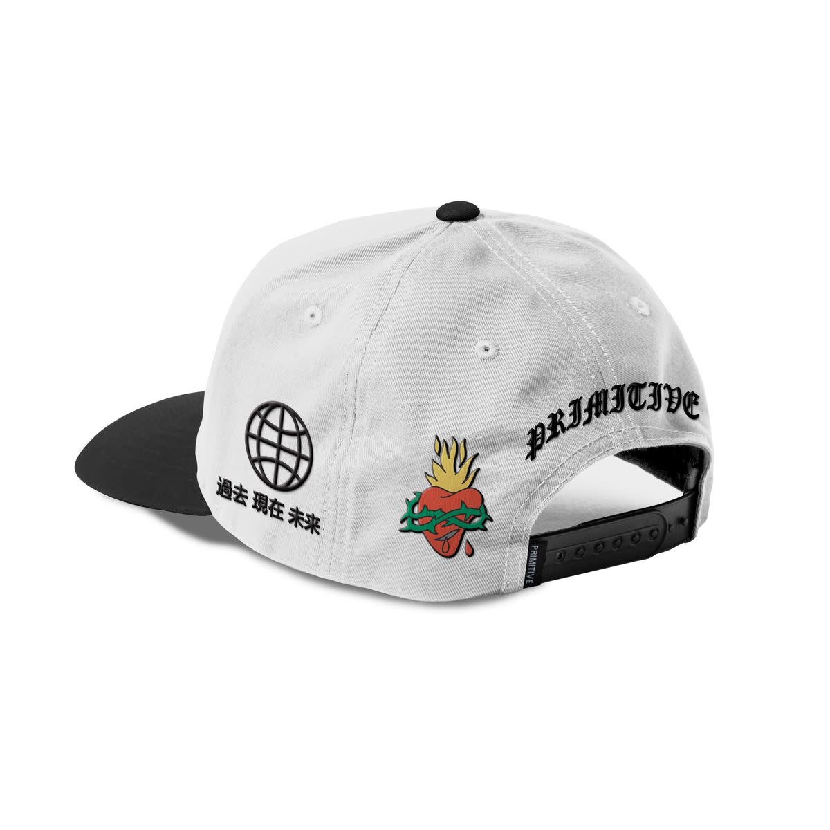 Primitive Outsider A-Frame Snapback White