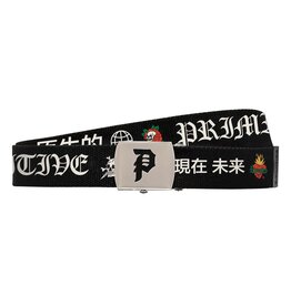 Primitive Outsider Web Belt Black