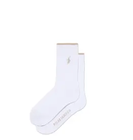 Polar Skate Co. Business Socks No Complies Forever White/Sand 39-42
