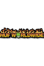 HUF Spitfire In Flames Sticker