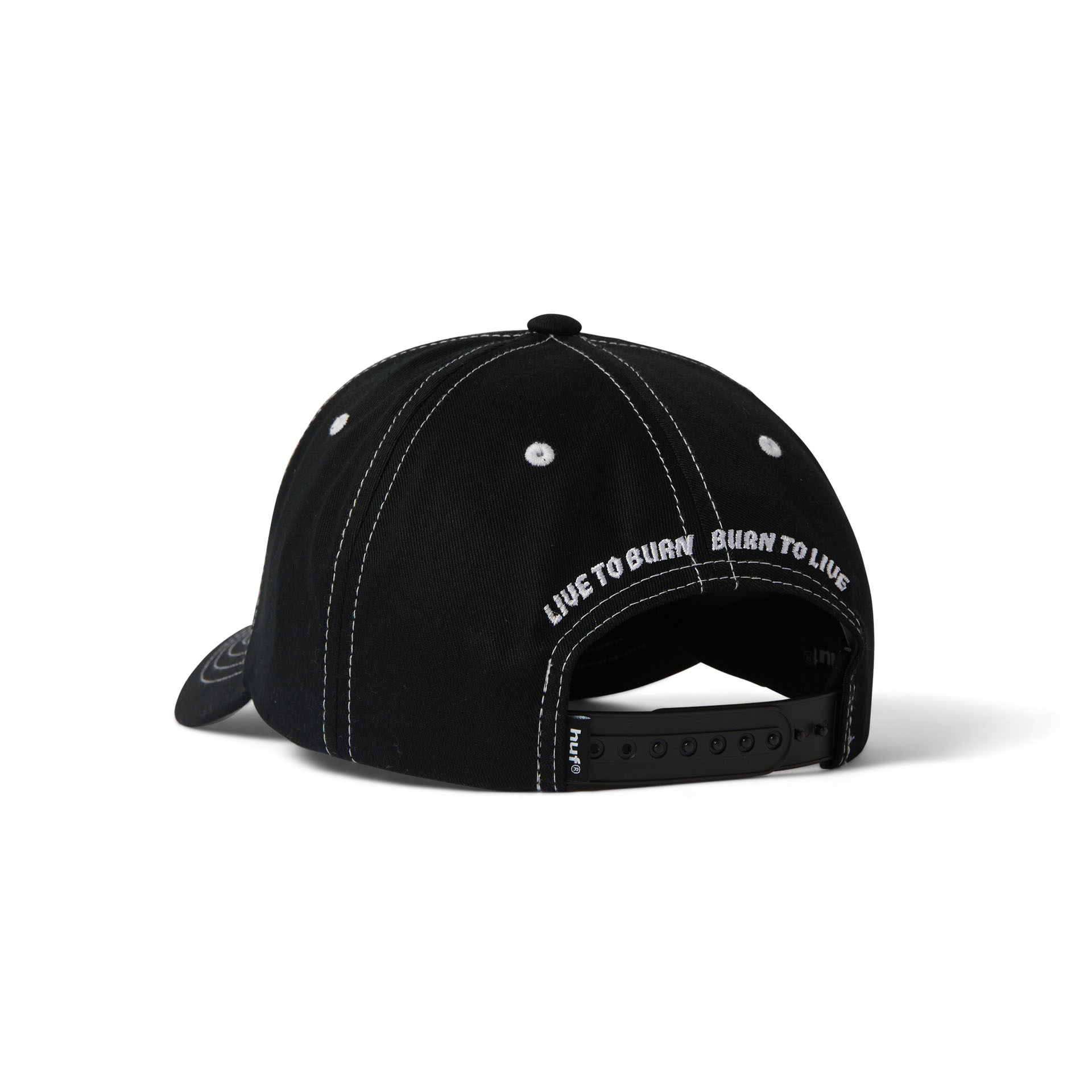 HUF Spitfire Union Snapback Black