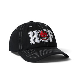 HUF Spitfire Union Snapback Black