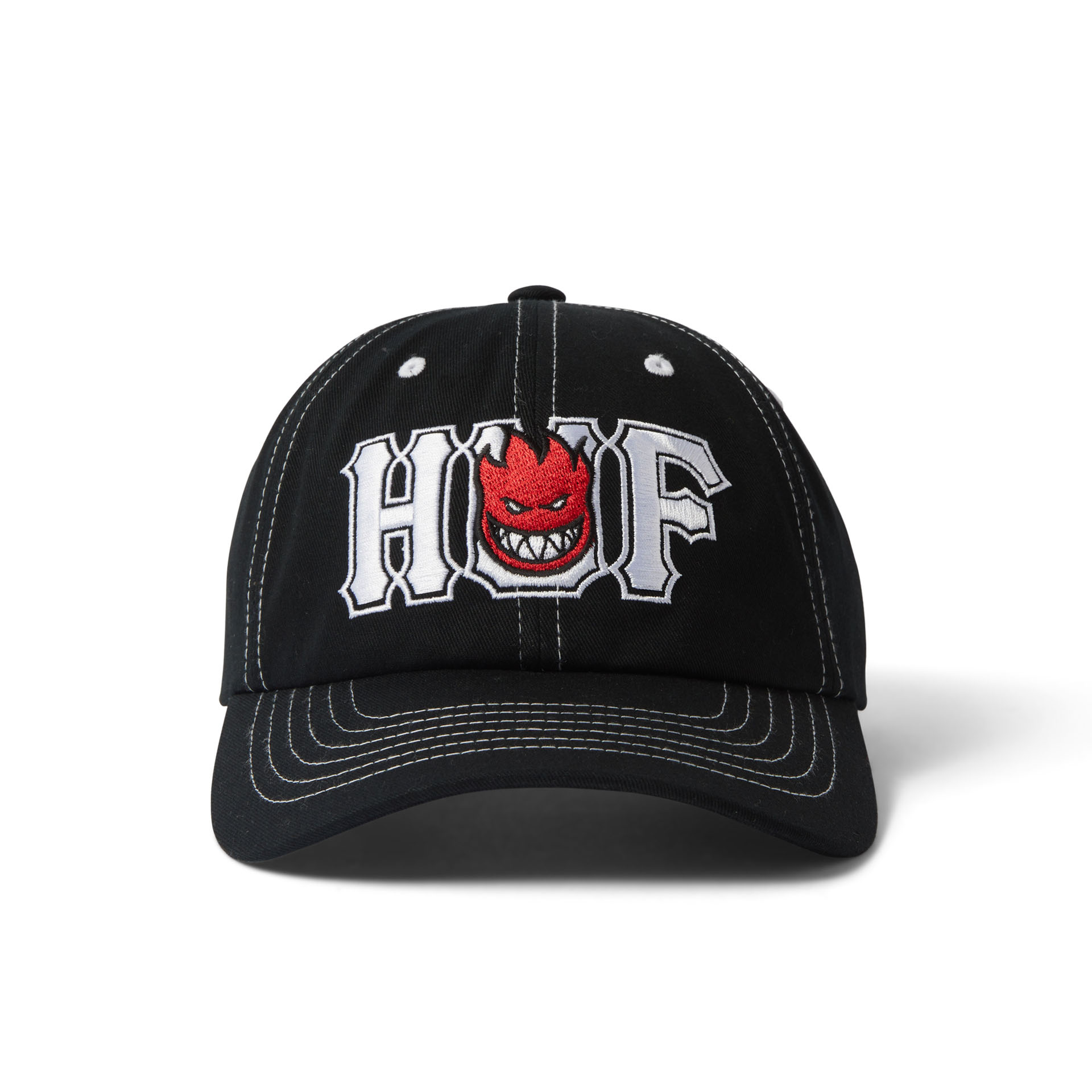 HUF Spitfire Union Snapback Black