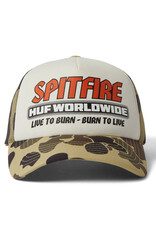 HUF Burn Forever Trucker Camo