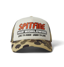 HUF Burn Forever Trucker Camo