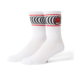 HUF Spitfire Spiral Socks White