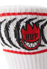 HUF Spitfire Spiral Socks White