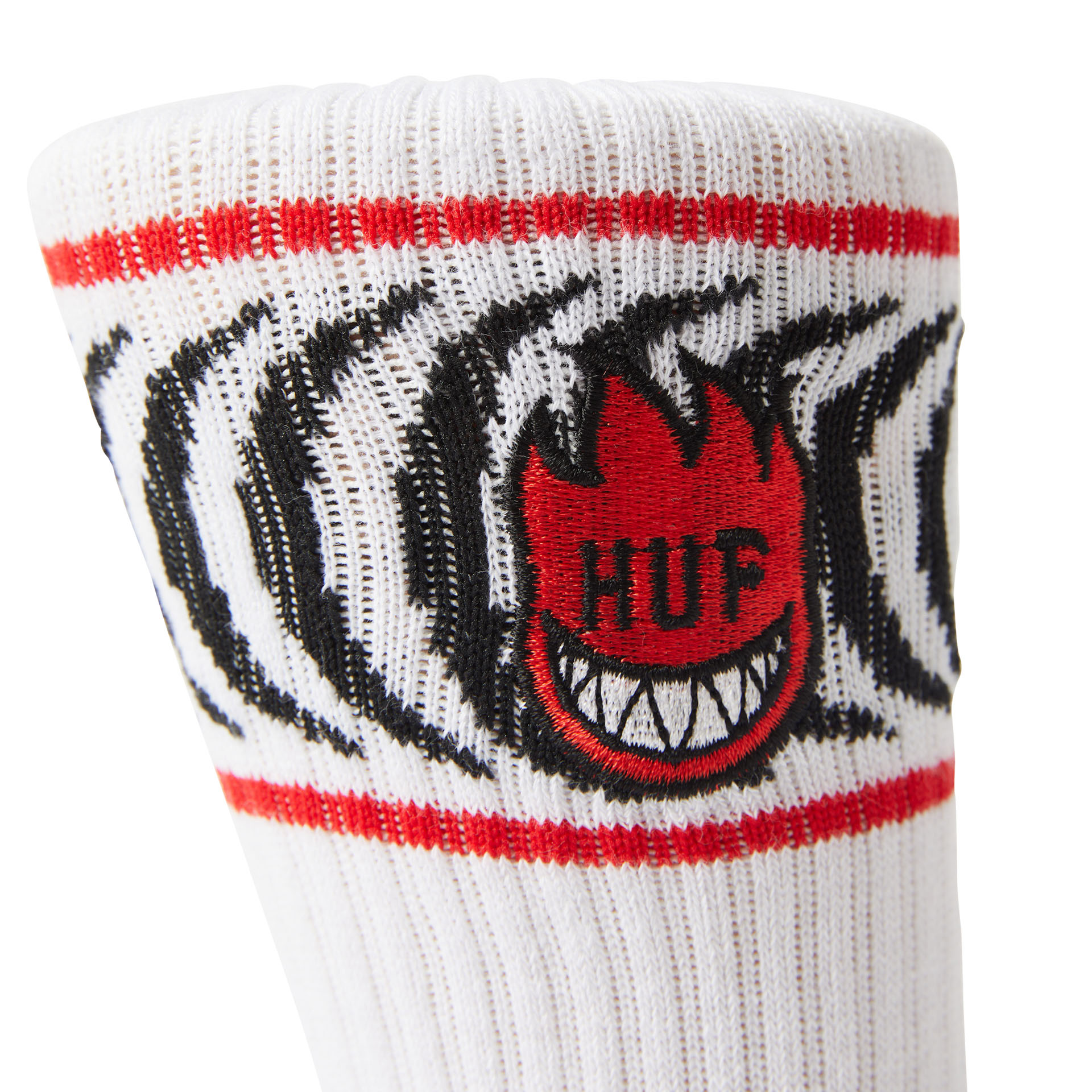 HUF Spitfire Spiral Socks White