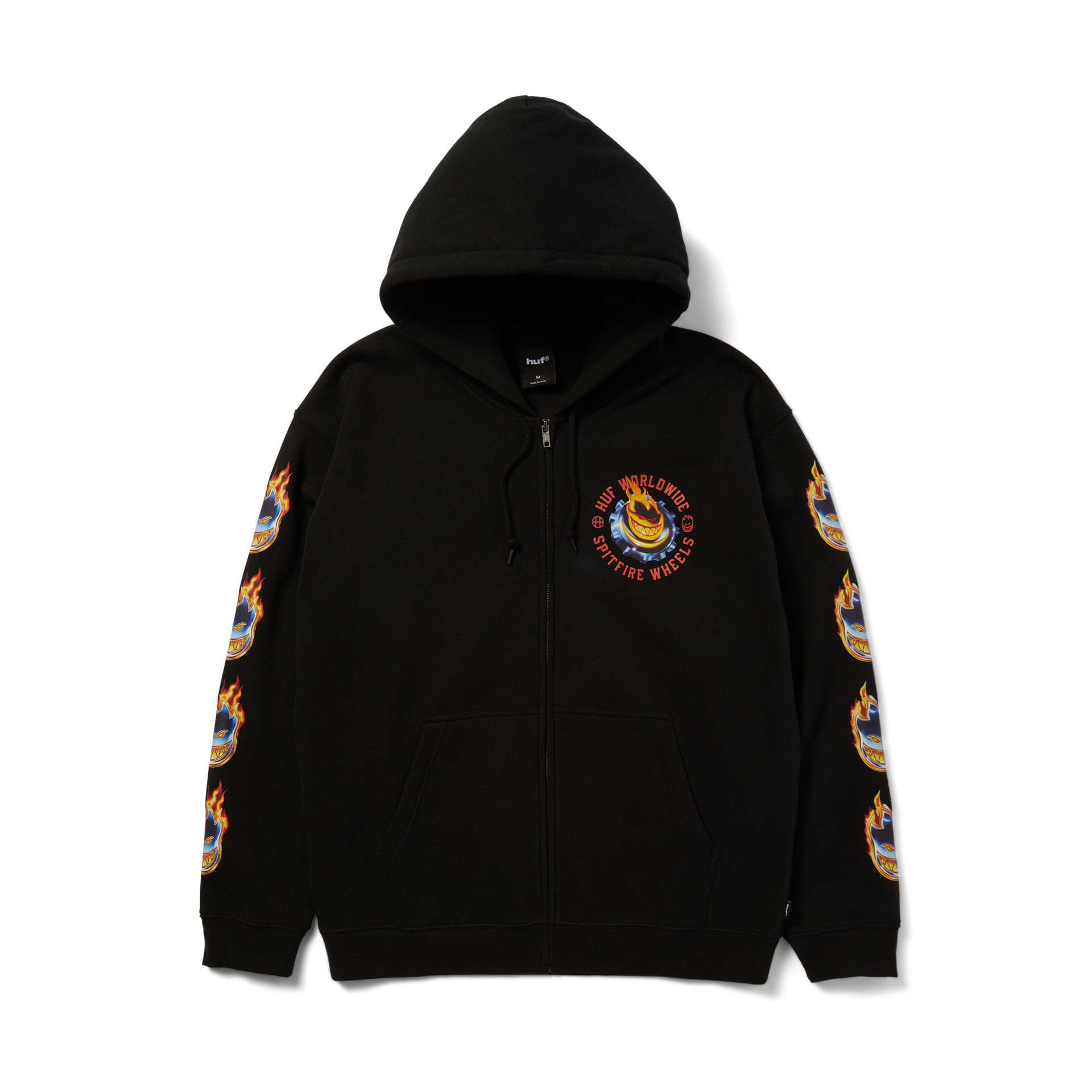 HUF Spitfire Chrome Head Zip Hoodie