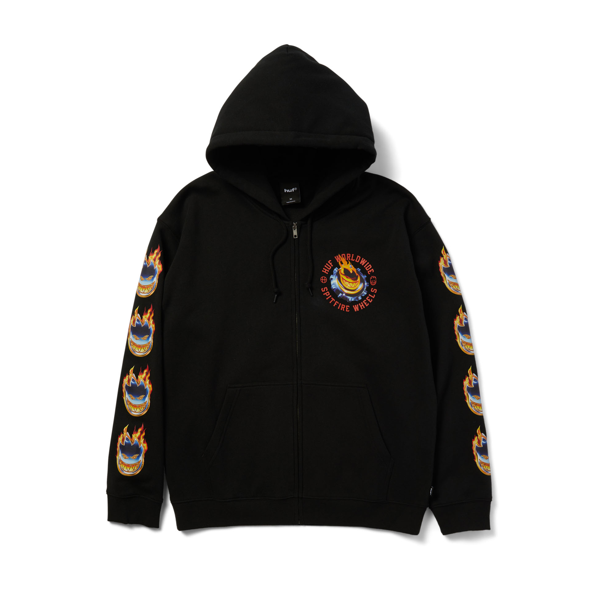 HUF Spitfire Chrome Head Zip Hoodie