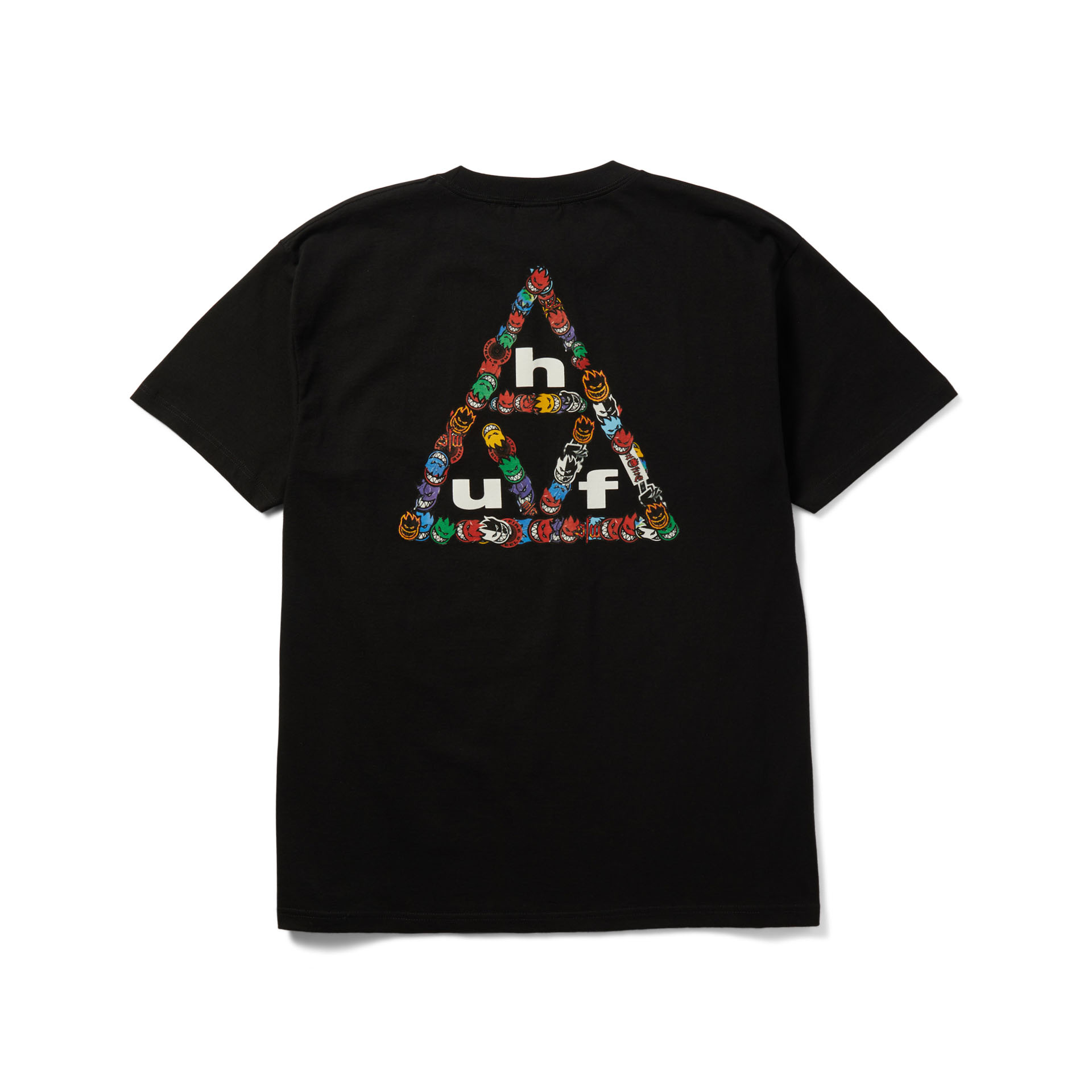 HUF Spitfire Sticker Tee Black
