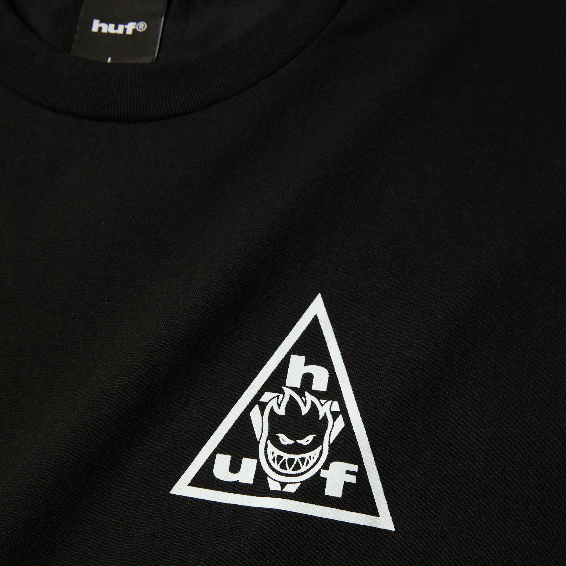 HUF Spitfire Sticker Tee Black