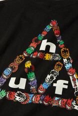 HUF Spitfire Sticker Tee Black