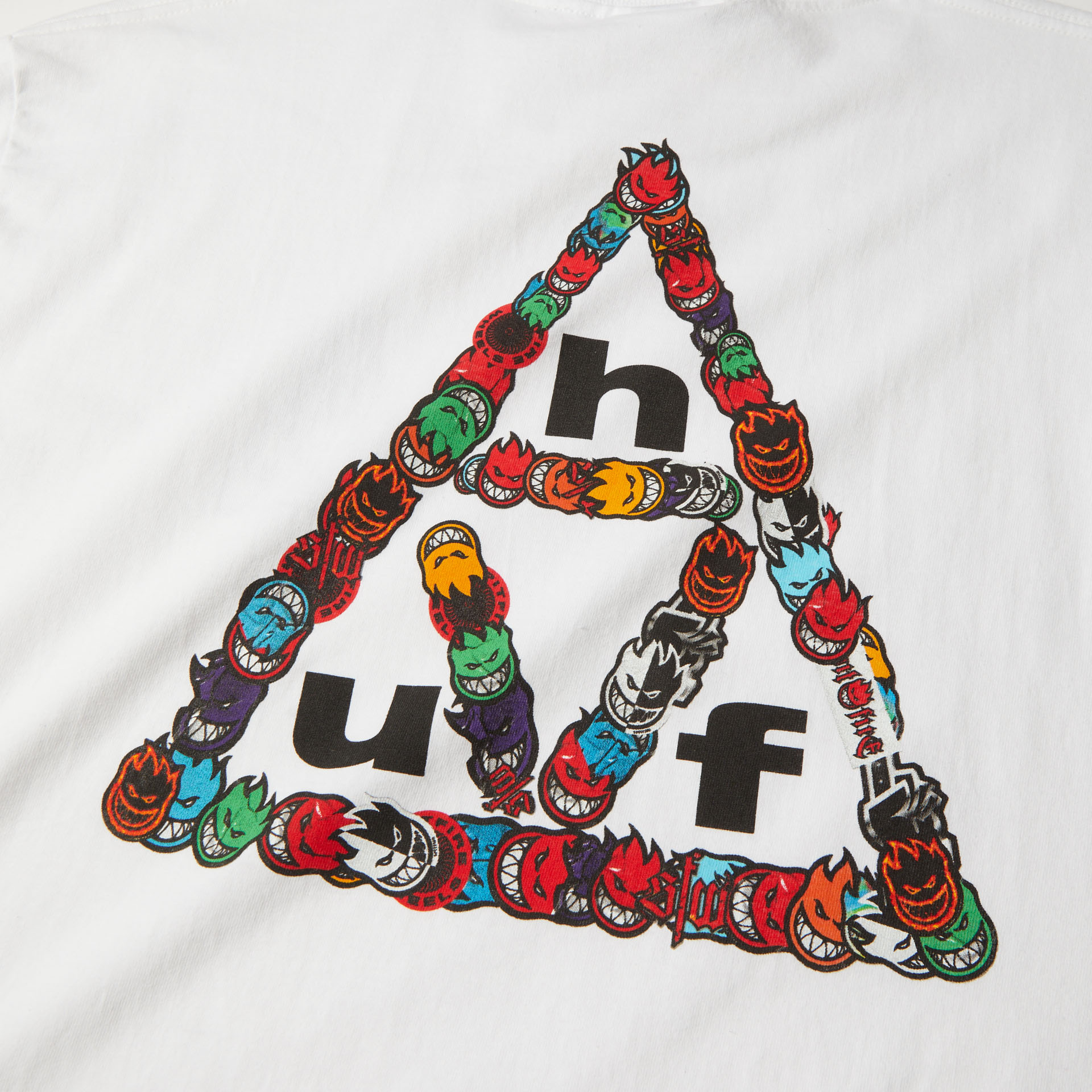 HUF Spitfire Sticker Tee White