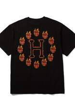 HUF Spitfire Flame Galaxies Tee Black