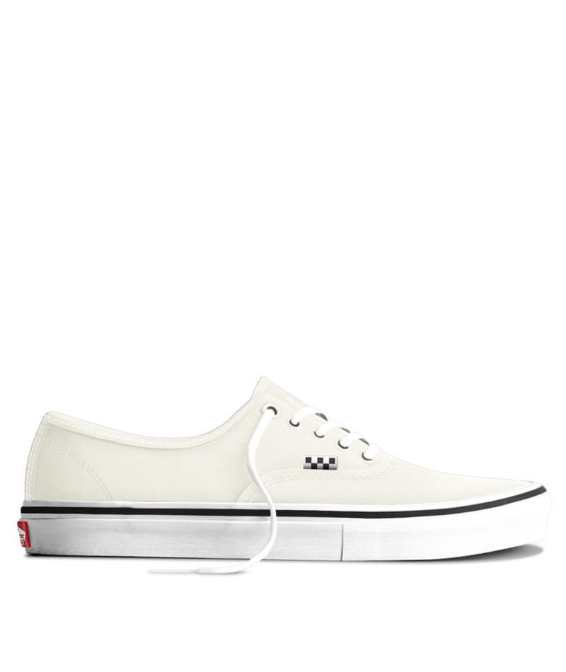 Vans Shoes Skate Authentic White/Gunmetal