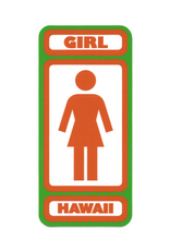Girl We OG Hawaii Sticker