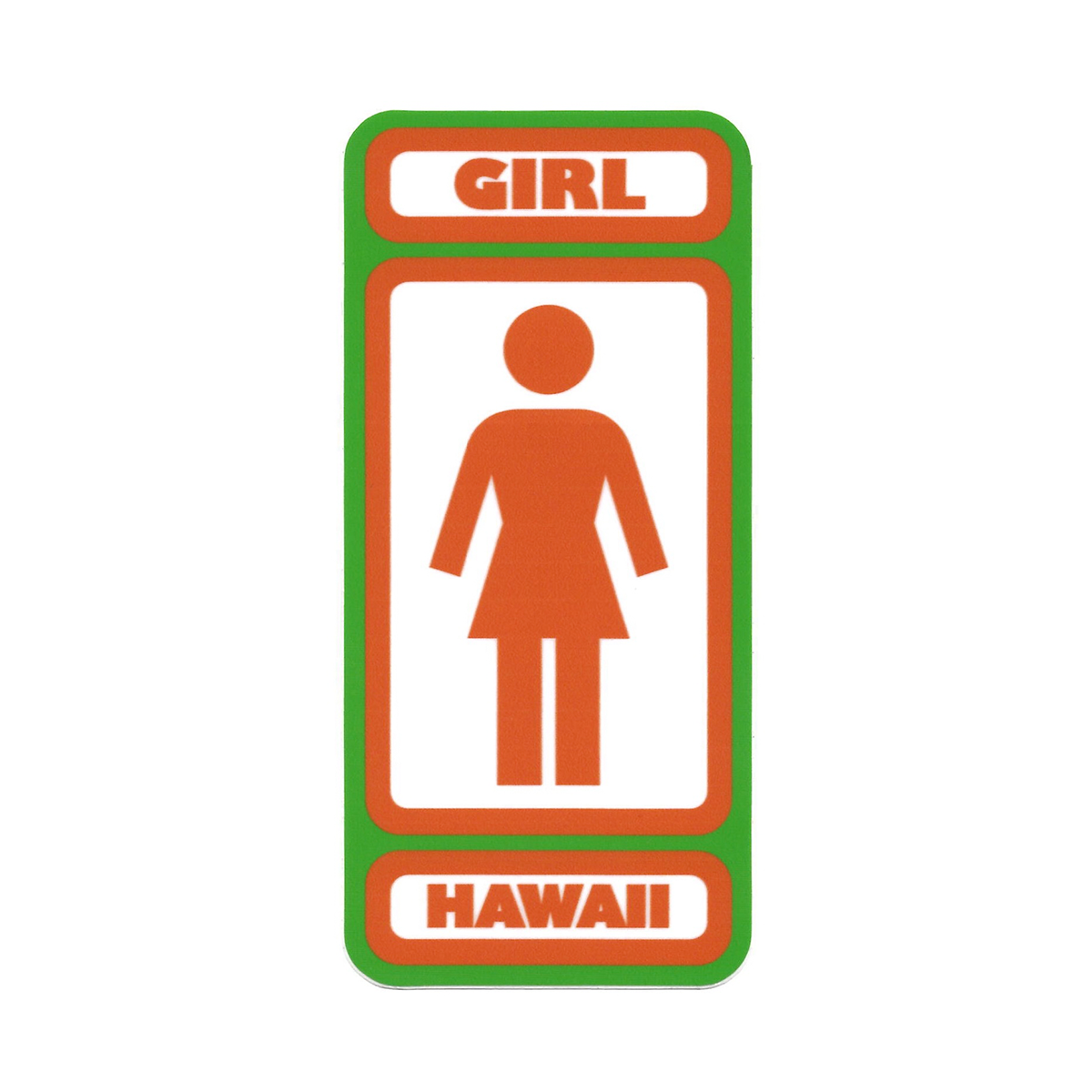 Girl We OG Hawaii Sticker