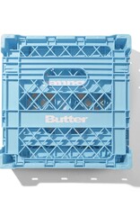 Butter Brand Collapsable Record Crate Sky Blue