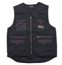 Pass~Port Frog Lure Ripstop Fishing Vest Black