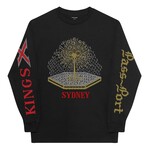 Pass~Port King‚Äôs X Long-sleeve Tee Black