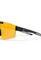 CHPO Brand Luca Sunglasses Black/Red Mirror
