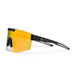 CHPO Brand Luca Sunglasses Black/Red Mirror