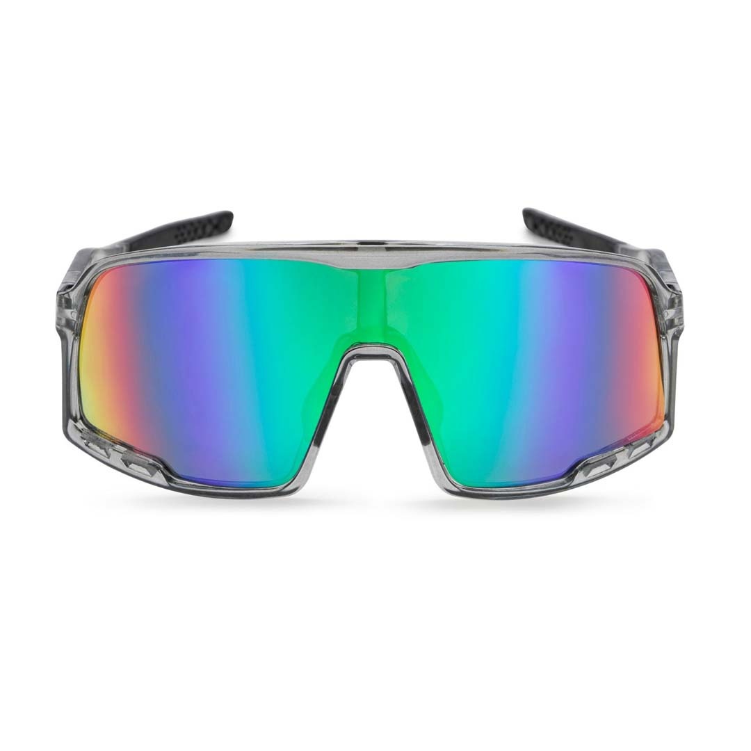 CHPO Brand Henrik Sunglasses Grey/Rainbow Mirror