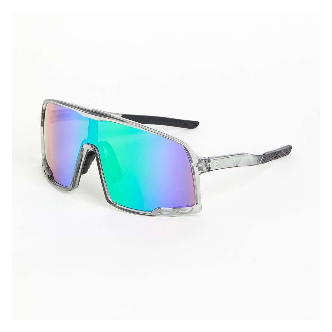 CHPO Brand Henrik Sunglasses Grey/Rainbow Mirror