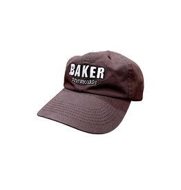 Baker Skateboards Classic Logo Brown Dad Cap Brown
