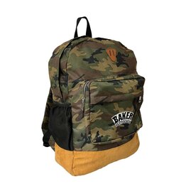 Baker Skateboards Brand Logo Backpack Camo