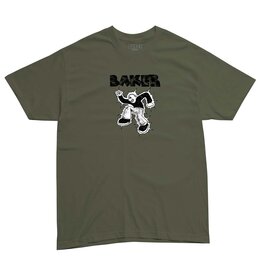 Baker Skateboards Mosh Man Tee Moss Green