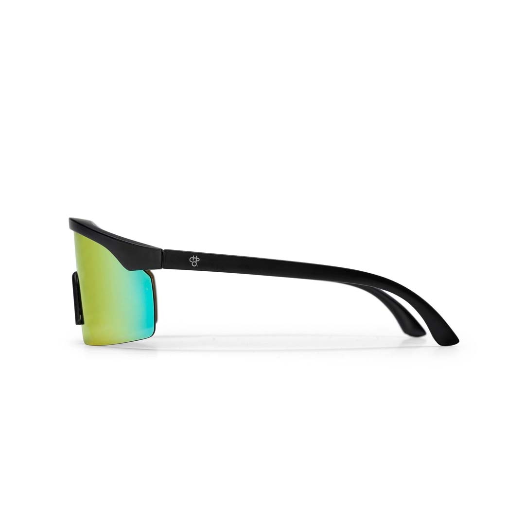 CHPO Brand Lelle Sunglasses Black/Red Mirror