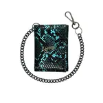 Loosey Blue Snake Chain Wallet