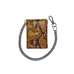 Loosey Brown Snake Chain Wallet