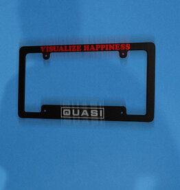 Quasi Skateboards Happiness License Plate Holder
