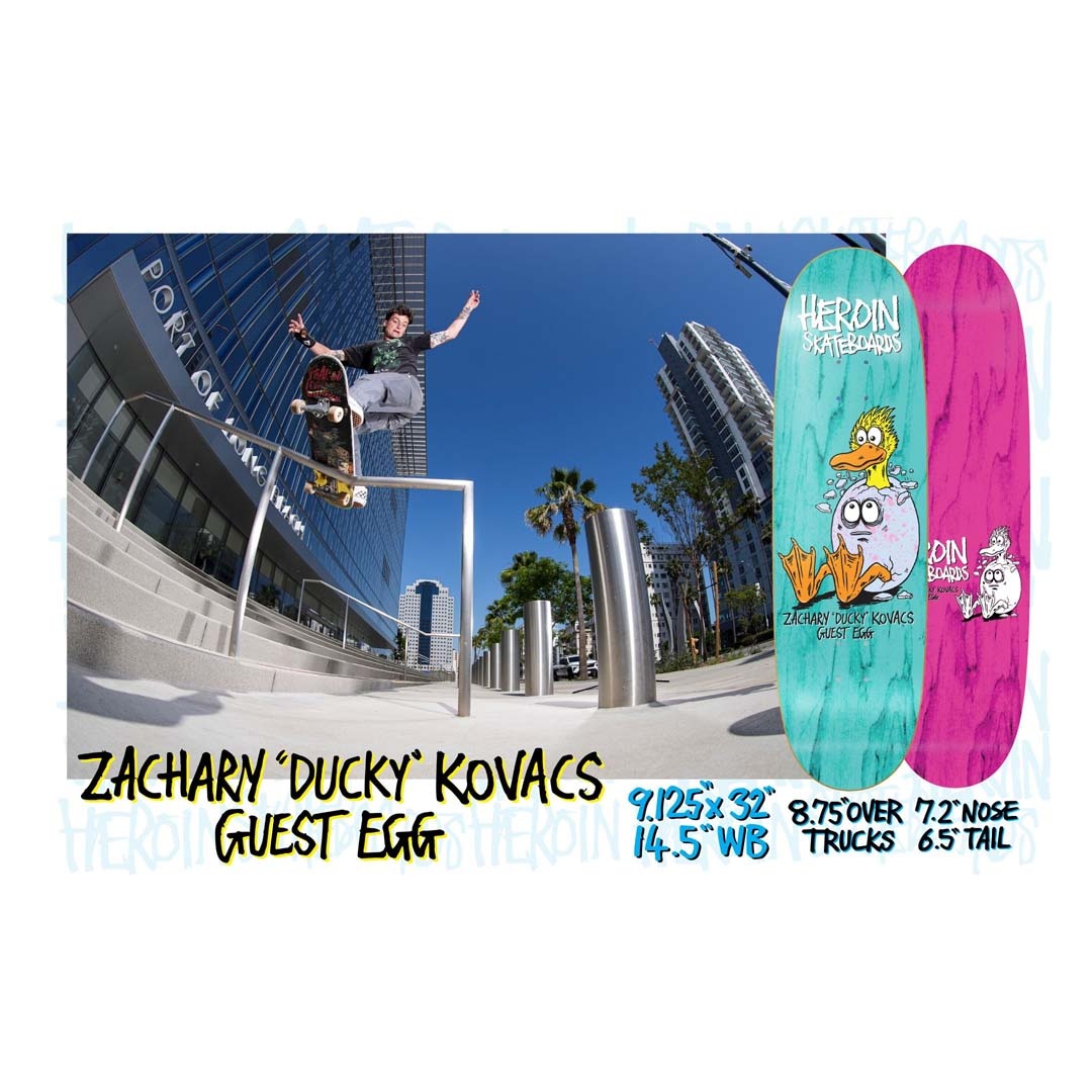 Heroin Ducky Guest Egg 9.125"