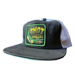 Snot Wheel Company Gator Trucker Hat Black/White