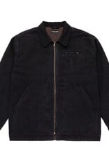 Pass~Port Solid Denim Packers Jacket R48 Black
