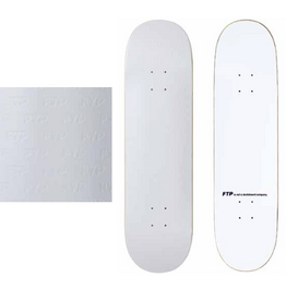 FTP Deboss White 8.25"