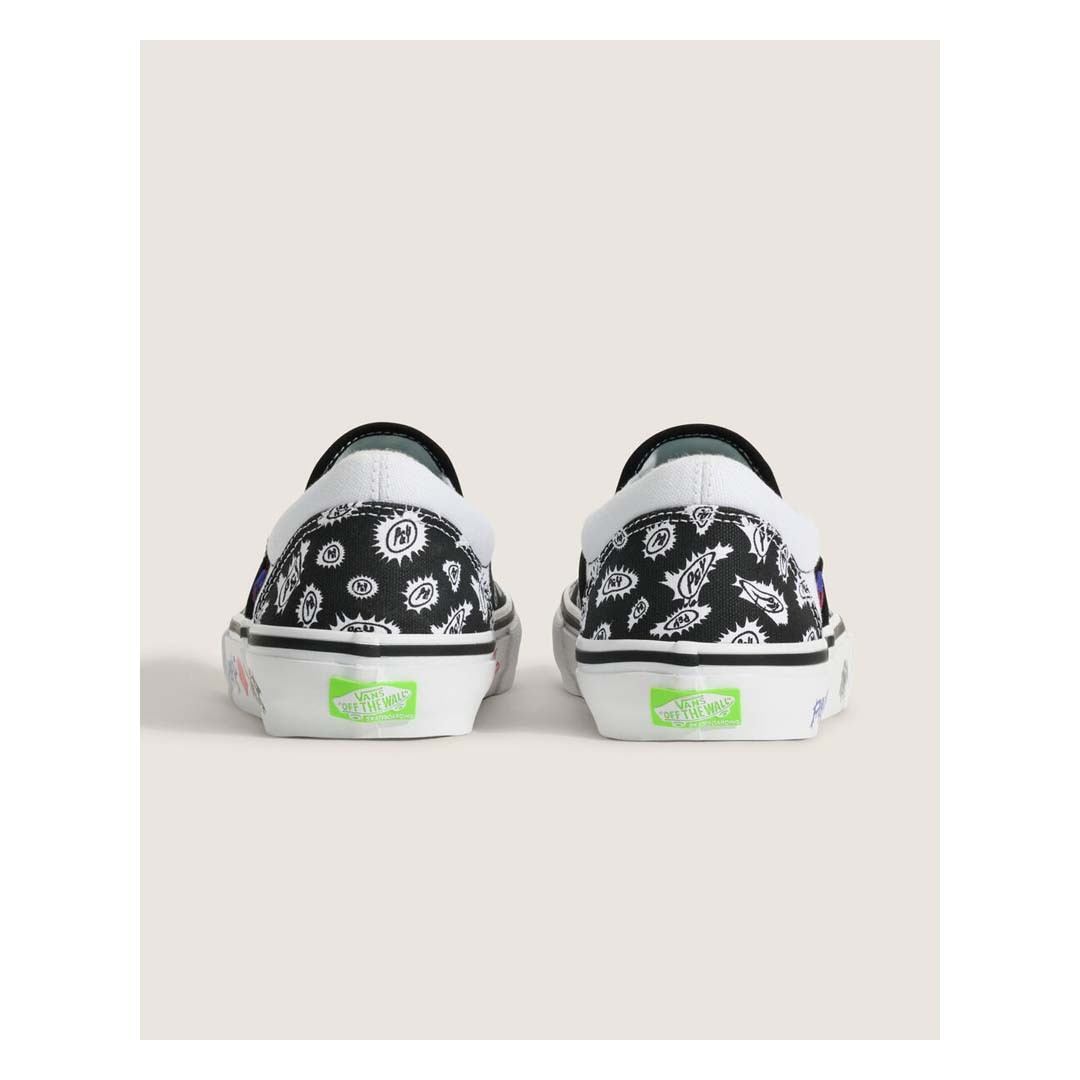 Vans Shoes Skate Slip On PunkAndYo Black/White