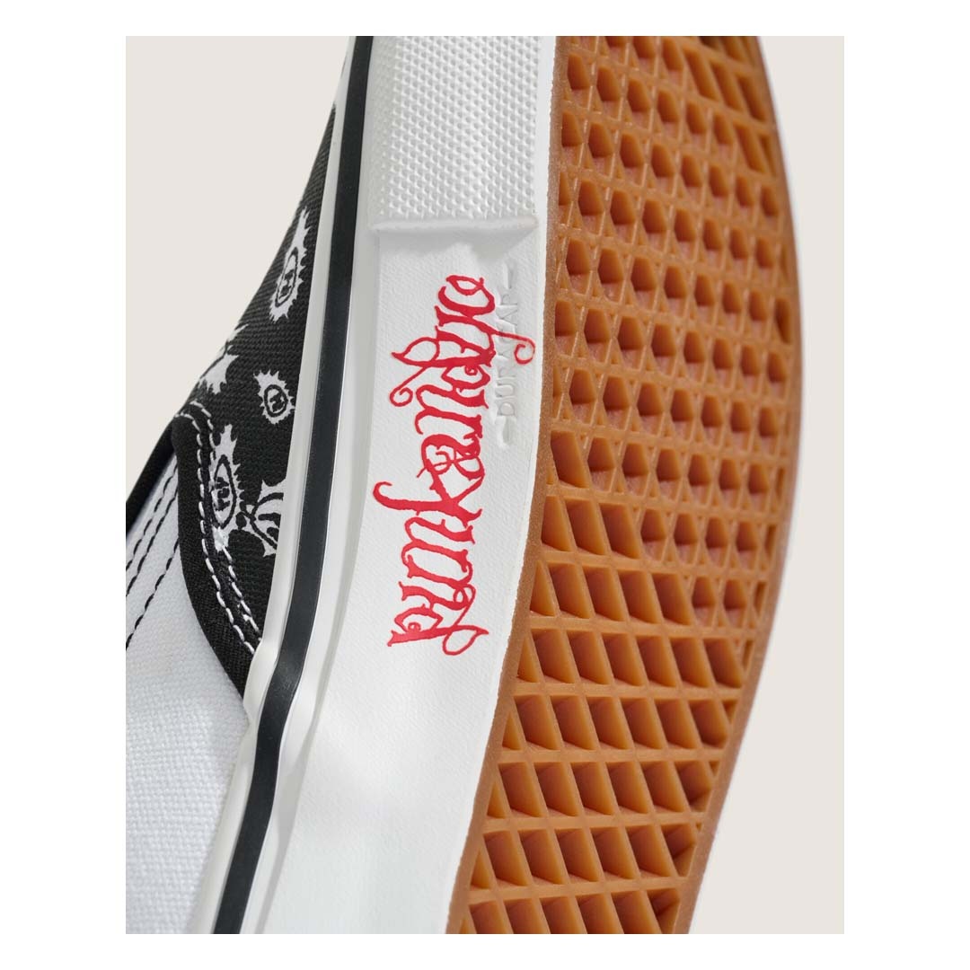 Vans Shoes Skate Slip On PunkAndYo Black/White
