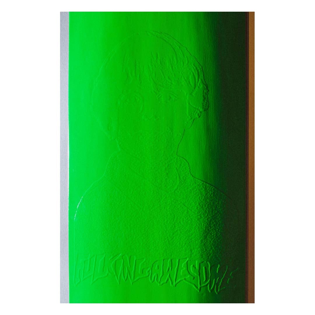 Fucking Awesome Curren Caples Embossed Photo S2 8.25"