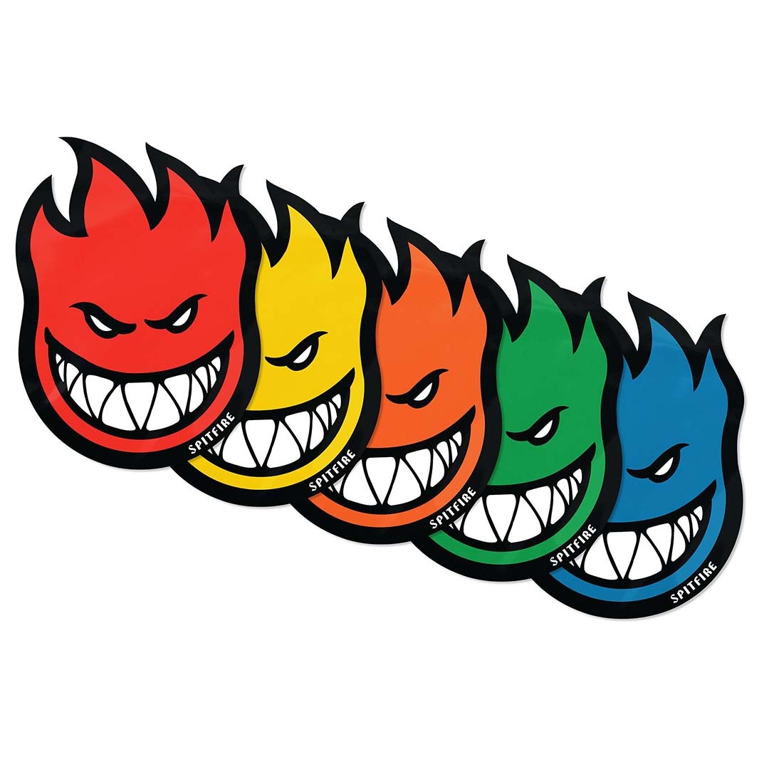Spitfire Wheels Fireball Sticker Medium