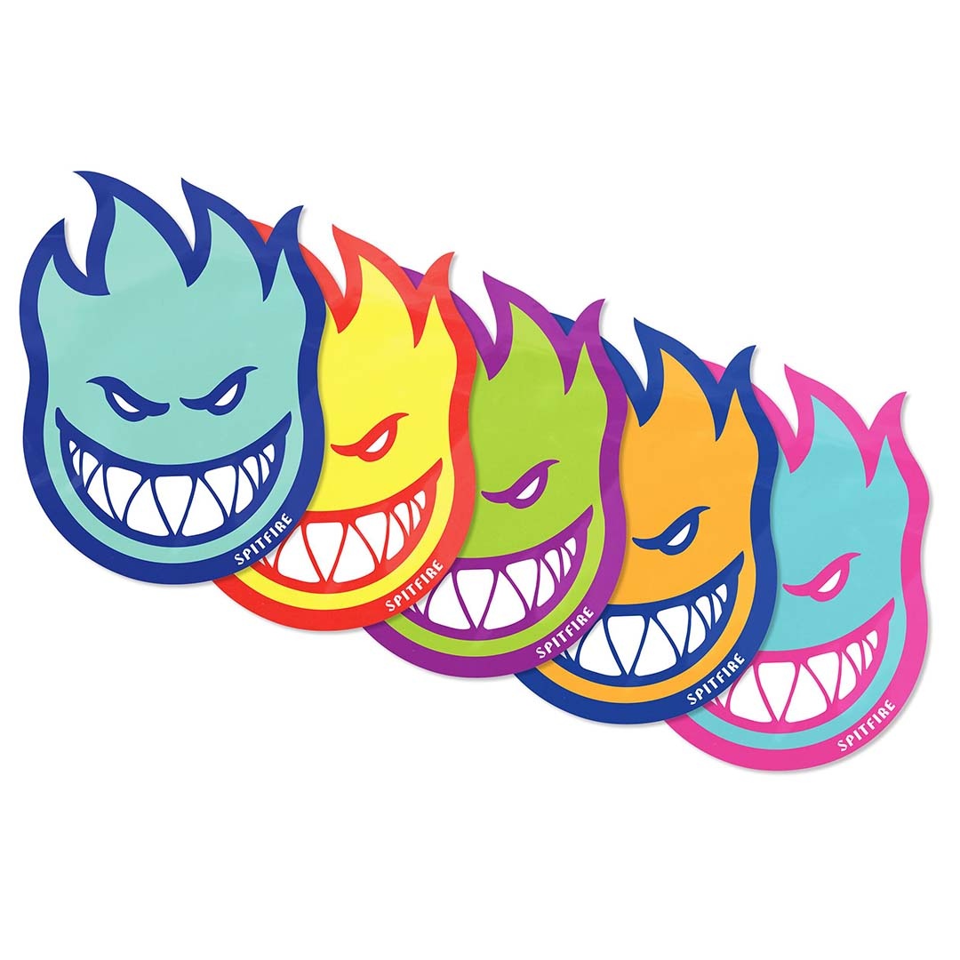 Spitfire Wheels Fireball Sticker Small