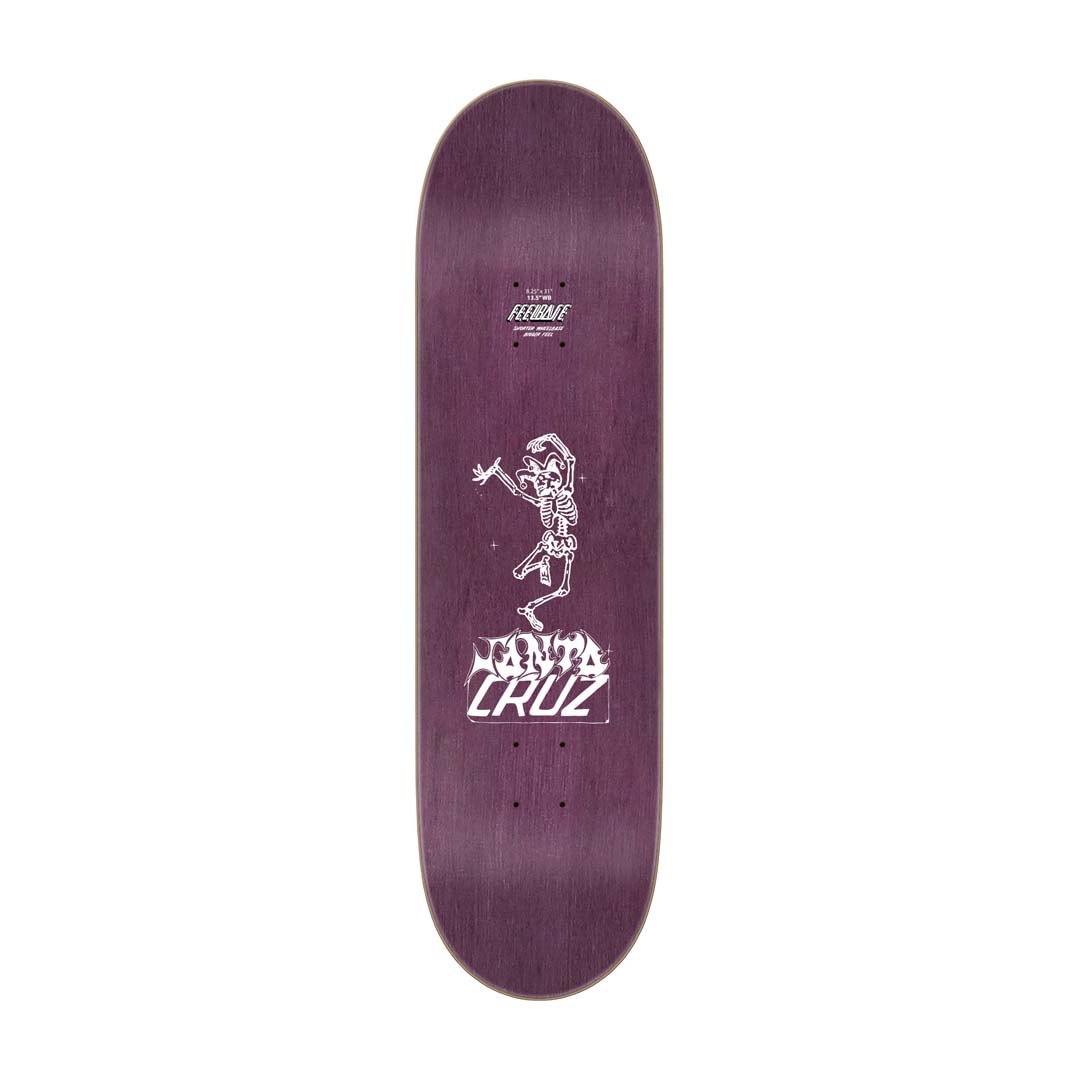 Santa Cruz Skateboards Delfino Puppet Master FeelBase Pro 8.25"